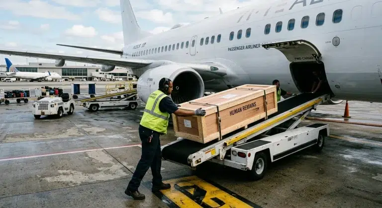Dead Bodies Transported on Passenger Planes?