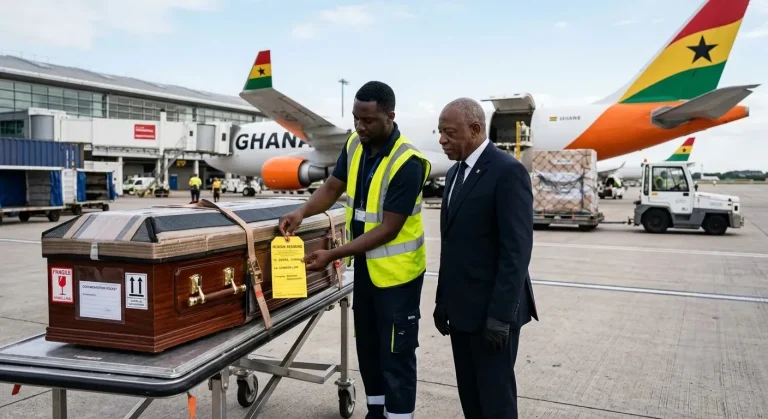Sending Human Remains from the UK to Ghana