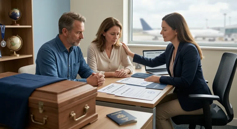 A student's death abroad is every parent's worst fear. Learn the repatriation process, documents needed, and how families bring the body home safely.