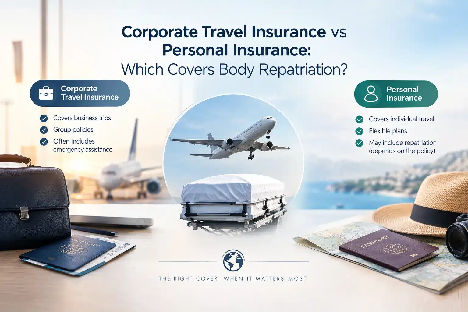 Corporate Travel Insurance vs Personal Insurance
